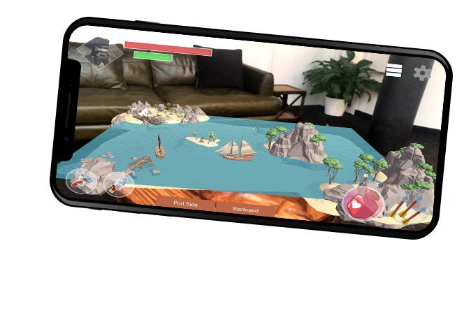 Pirates & Privateers: Multiplay AR game