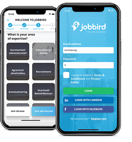 Jobbird app