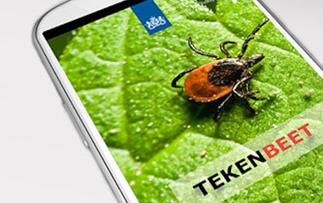 RIVM Tekenbeet app op Android