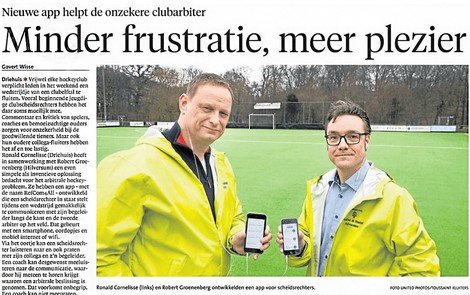 Refcom4all groot in Haarlems Dagblad