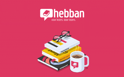 The Hebban Books app: 2000 ratings, 4,5 stars and glorious reviews