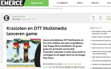 De Krasloten December Kalender Game op Emerce.nl