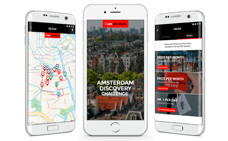 Persbericht: Lancering Amsterdam Discovery Challenge app