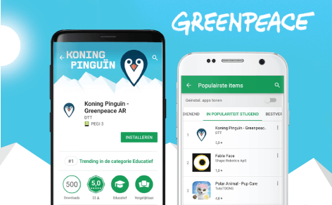 Trending in Google Play Store: Koning Pinguïn