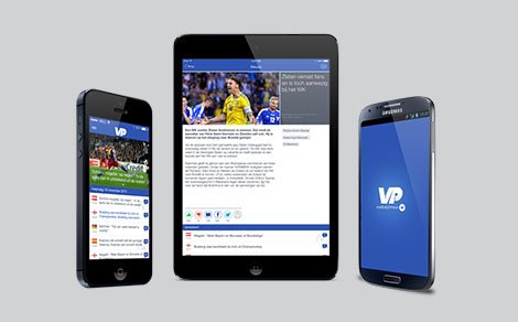 Voetbalprimeur apps live in iTunes en Google Play