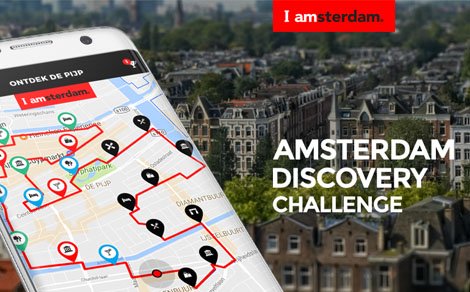 Mijlpaal: Amsterdam Discovery Challenge app nu live