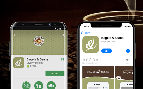 Bagels & Beans loyalty app bereikt het grote publiek