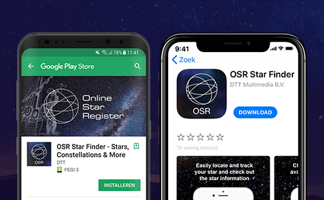 Nu live: OSR Star Finder 2.0 Unity app