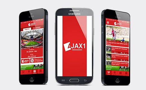 De Ajax1 App op iPhone en Android!
