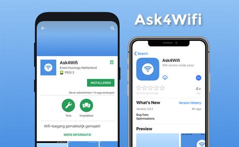Nu live: Ask4Wifi app